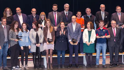 Entrega de los Galardones Deportivos 2017 de Navarra (52). IÑIGO ALZUGARAY