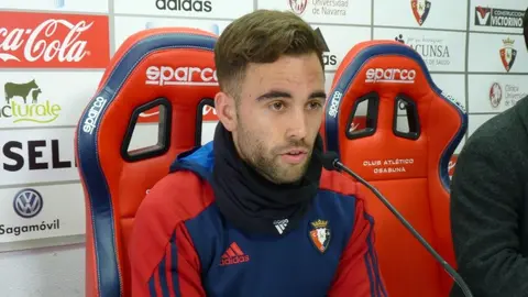 Rober Ibáñez en rueda de prensa.