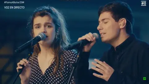 Amaia y Alfred interpretan Tu canción en Fama a bailar con la coregorafía de los concursantes y bailarines MOVISTAR CERO