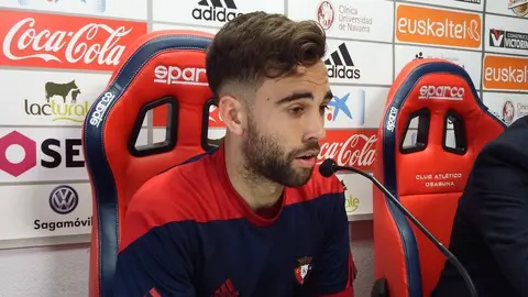 Rober Ibáñez en rueda de prensa.