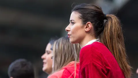 La grada de El Sadar durante el partido de Liga entre Osasuna y Tenerife (40). IÑIGO ALZUGARAY