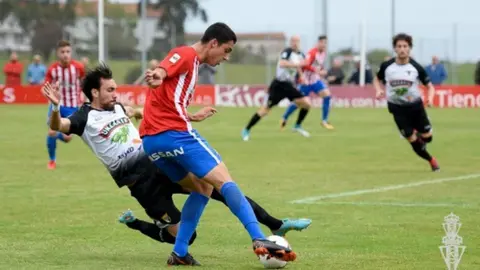 Partido Sporting B - Tudelano. Web Sporting