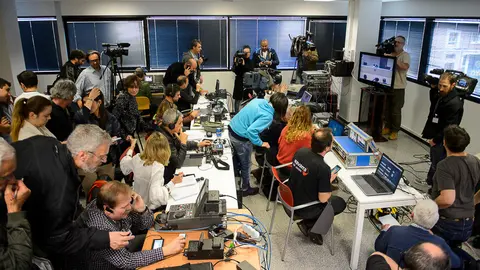 José Francisco Cobo durante la lectura de la sentencia de la manada. PABLO LASAOSA 02 (3)