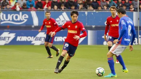 Borja Lasso. Partido entre Osasuna y Oviedo IÑIGO ALZUGARAY (3)