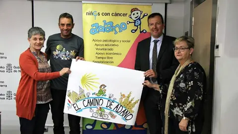 Ricardo Abad en la presentación del nuevo reto. Twitter R. Abad.