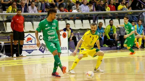 Araça en el partido Jaén FS - Osasuna Magna. Lnfs.