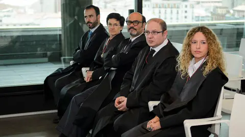 El Colegio de Abogados de Pamplona celebra la festividad de su patrono, San Ivo. PABLO LASAOSA 03