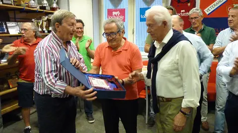Lucrecio Lúquin, Luis Sabalza y Adolfo Pérez Marañón.