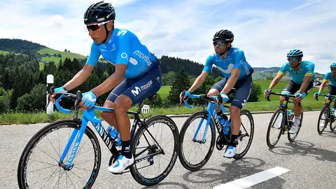 Tour de Suisse 2018 - 82th Edition - 7th stage Eschenbach/Atzmannig - Arosa 170 km - 15/06/2018 - Nairo Quintana (COL - Movistar) - photo Vincent Kalut/PN/BettiniPhoto©2018 