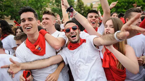 Chupinazo de Barañain. MIGUEL OSÉS_13