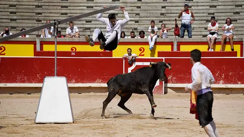 Festival taurino para niños en la Plaza de Toros de Pamplona. MIGUEL SANTIAGO36