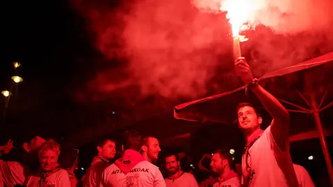 14 Julio San Fermin 2018 , Pobre de mi en Plaza del Castillo8805