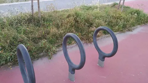 UPN denuncia el abandono por parte de Asirón en el cuidado de los parques de Lezkairu. CEDIDA.