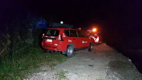 Rescate al anciano de 83 años extraviado y a los dos peregrinos que realizaban el Camino de Santiago BOMBEROS NAVARRA