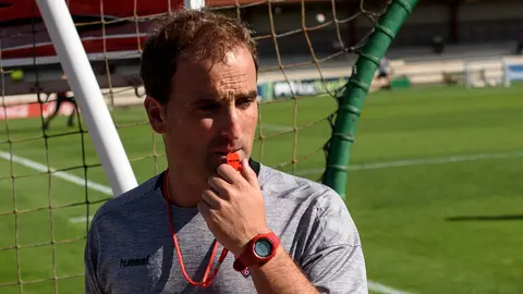 Arrasate. Entrenamiento de Osasuna en las instalaciones de Tajonar a dos días del partido contra el Granada. MIGUEL OSÉS_13