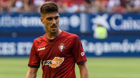 Nacho Vidal. Partido de la cuarta jornada entre el Osasuna y el Almería. MIGUEL OSÉS.