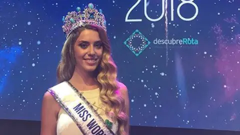 Amaia Izar Leache Larumbe, la navarra ganadora de Miss World Spain MISS WORLD SPAIN