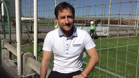 El director de Tajonar, Ángel Alcalde, en las instalaciones de Tajonar. Navarra.com