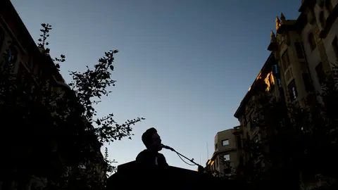 El barrio pamplonés del Ensanche celebra una nueva sesión del programa _Ensanche La Nuit_. PABLO LASAOSA 13