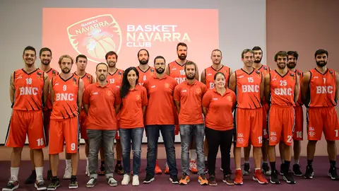 Presentación oficial del equipo Basket Navarra para la temporada 2018-2019. PABLO LASAOSA 06