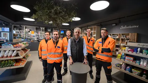 Nueva gasolinera Repsol La Milagrosa en la avenida de Navarra de Pamplona. PABLO LASAOSA (3)