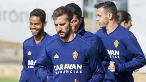 Alberto Benito es jugador del Real Zaragoza.