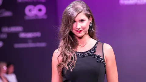 Desfile de presentación de las nuevas colecciones de moda Otoño-Invierno 2018 de El Corte Inglés de Pamplona (159). IÑIGO ALZUGARAY