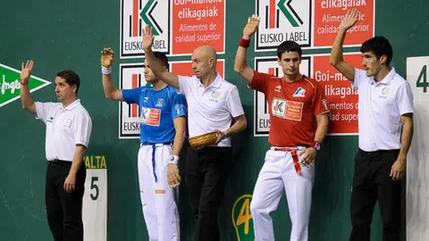 Partido de pelota entre Retegui Bi - Víctor. PABLO LASAOSA 01