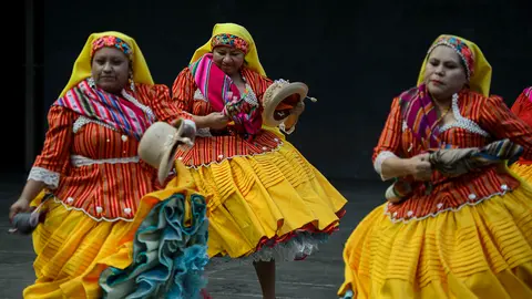 El Parlamento celebra el _Día de los Pueblos Indígenas y de Respeto a la Diversidad Cultural_. PABLO LASAOSA 10
