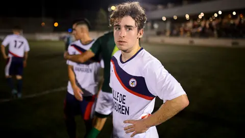 Partido entre el Mutilvera- Villanovense de Copa del Rey en tercera ronda. PABLO LASAOSA 34