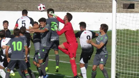 Partido Tudelano - Real Sociedad B. Foto CD Tudelano.