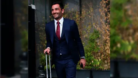 El portero Antonio Adán, en una foto del pasado sábado INSTAGRAM