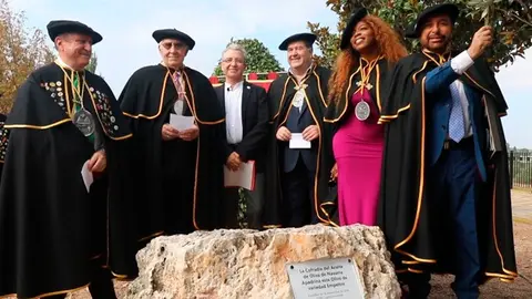 Celebración del capítulo general de la Cofradía del Aceite de Oliva de Navarra celebrado en Fontellas Imagen COFRADÍA DEL ACEITE DE OLIVA DE NAVARRA