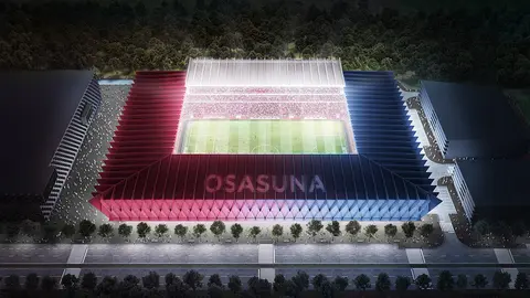 Rojo- azul Vaillo. ACR. Vista aérea