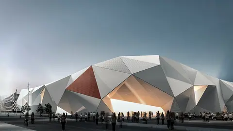 Sadar Berria vista exterior.