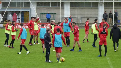 Arrasate dirige a los rojillos en Tajonar