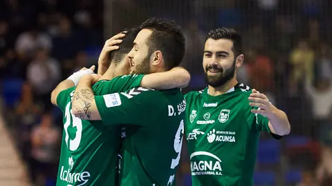 Partido correspondiente a la 10º jornada entre el Osasuna Magna y el Valdepeñas 16