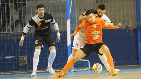 Partido de la Lnfs de fútbol sala Santa Coloma - Ribera Navarra. Cedida.