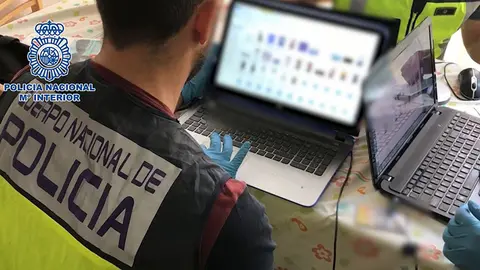 Operación policial contra la pedofilia POLICÍA NACIONAL