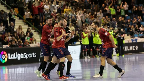 Partido de la liga de Fútbol Sala entre Osasuna Xota y Ribera Navarra en el Pabellón Anaitasuna (52). IÑIGO ALZUGARAY