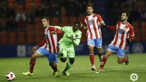Partido Lugo - Levante de la Copa del Rey en el Anxo Carro La Liga