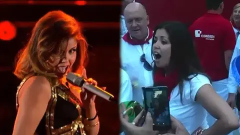 La ganadora de Got Talent España, Cristina Ramos, supera la semifinal de La voz Mexico con un cambio de registro cantando All that jazz FACEBOOK 1