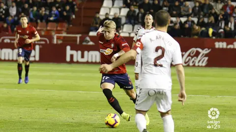 Imagen del partido Albacete BP - C.A. Osasuna en el Carlos Belmonte. LA LIGA 123