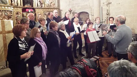 Coro Interparroquial de Valdega en Oco, 29 diciembre de 2018.