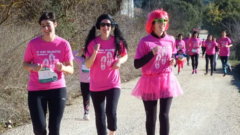 La San Silvestre de Murieta 2018 solidaria con Saray