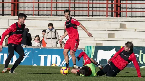 Entrenamiento de Osasuna en las instalaciones de Tajonar (31). IÑIGO ALZUGARAY