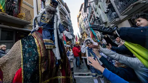 Llegada de SS.MM. Los Reyes Magos a Pamplona. IÑIGO ALZUGARAY