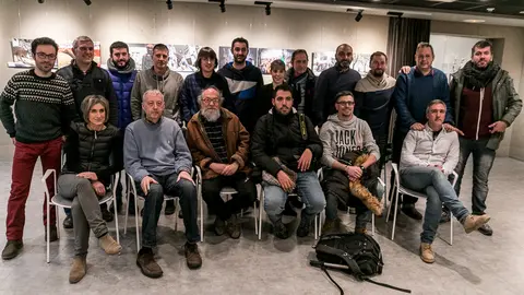Inauguración de la exposición 'Navarra- 2018 en fotografías periodísticas' en la sala de Ámbito Cultural de El Corte Inglés de Pamplona (15). IÑIGO ALZUGARAY