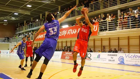 Partido del Basket Navarra en el pabellón Arrosadía. Twitter B. Navarra