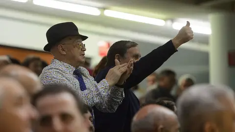 Artola - Mariezkurrena se enfrenta a Irribarría-Zabaleta en el frontón Labrit de Pamplona. PABLO LASAOSA22